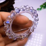 Colorful Crystal Charm Bracelet 10-12mm Beads Geometric Jewelry