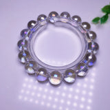 Colorful Crystal Charm Bracelet 10-12mm Beads Geometric Jewelry