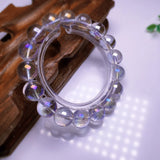 Colorful Crystal Charm Bracelet 10-12mm Beads Geometric Jewelry