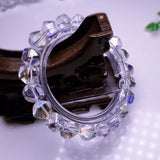 Colorful Crystal Charm Bracelet 10-12mm Beads Geometric Jewelry
