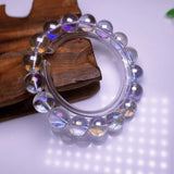Colorful Crystal Charm Bracelet 10-12mm Beads Geometric Jewelry