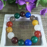 Agate Fret Round Bead Jade Bracelet Jewellery Lucky Exorcise Evil Spirits