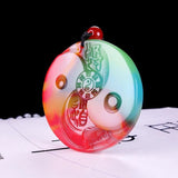 Jade Dragon Pixiu Pendant Necklace for Men and Women