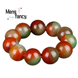 Natural Agate Lucky Beads Bracelet Retro Fine Jewelry