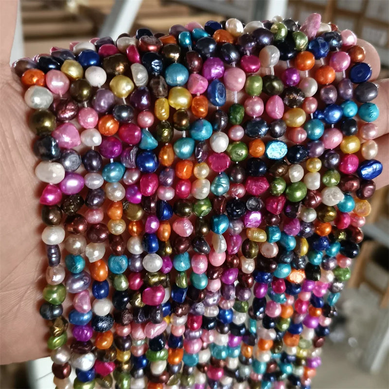 Real Baroque Pearl Beads for DIY Jewelry Making