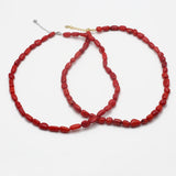 Natural Coral Beaded Red Loose Isolation Beads Jewelry Making Diy