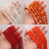 Natural Coral Beads Irregular Shape Loose Beaded for Jewelry Making DIY