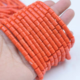 Natural Coral Bracelet for Women with Thick Slice Coral