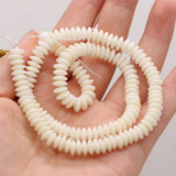 Natural Corals Abacus Beads Spacer Loose Beaded for Jewelry Making