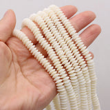 Natural Corals Abacus Beads Spacer Loose Beaded for Jewelry Making