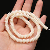 Natural Corals Abacus Beads Spacer Loose Beaded for Jewelry Making