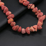 Natural Irregular Shaped Grass Coral Loose Beaded For Jewelry Making