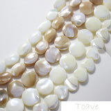 Natural Cotton Shell DIY Earrings Accessories 4 pcs