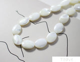 Natural Cotton Shell DIY Earrings Accessories 4 pcs