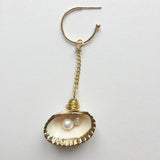Boho Cowrie Shell Earrings Beach Sea Shell Earings