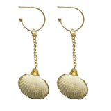 Boho Cowrie Shell Earrings Beach Sea Shell Earings