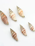 10pcs Natural Cowrie Shells Conch Charms Loose Beads for DIY Bohemia Jewelry