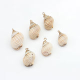 Cowrie Shells Conch Charms Beads 10pcs DIY Boho Jewelry Necklace