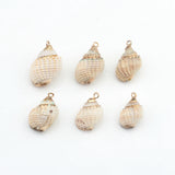 Cowrie Shells Conch Charms Beads 10pcs DIY Boho Jewelry Necklace