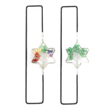 Crystal Hexagram Bookmark - Chakra Tree Of Life Elastic Bookmark