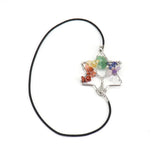 Crystal Hexagram Bookmark - Chakra Tree Of Life Elastic Bookmark