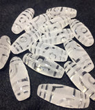 Natural Crystal Tibetan Dzi Beads for Bracelet & Necklace Making