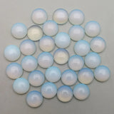 12mm Opal Rose Quartz Tiger Eye Stone Cabochons for Jewelry Making