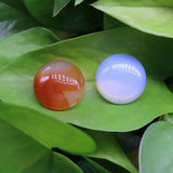 20mm Opal Rose Quartz Tiger Eye Stone Cabochons for Jewelry Making