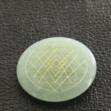 7-color Chakra Crystal Sri Yantra Yoga Reiki Prop