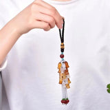 Natural Crystal Agate Peace For Life Car Pendant Crystal Ornament