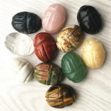 Crystal Beetle Roses Quartz Bug Crystal Pendant Bracelet Stone