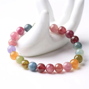Hand Woven Rainbow Bracelet Charms Jewelry