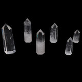 Clear Quartz Point Healing Stone 50-90mm Obelisk Wand Home Decor