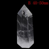 Clear Quartz Point Healing Stone 50-90mm Obelisk Wand Home Decor