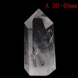 Clear Quartz Point Healing Stone 50-90mm Obelisk Wand Home Decor