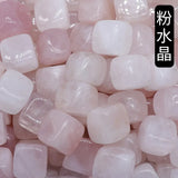 Crystal Cube Sugar Stone Opal Rose Quartz Tiger Eye Chakra Reiki Healing