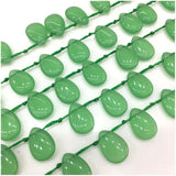 10*14mm Chalcedony Drops for DIY Hairpin Jewelry
