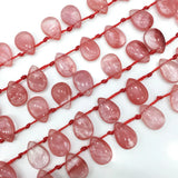 10*14mm Chalcedony Drops for DIY Hairpin Jewelry