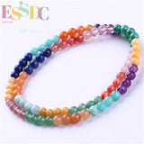 Natural Crystal Hand Buddha Prayer Bracelet 108 Beads Jewelry
