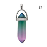 7 Chakra Crystal Hexagon Prism DIY Jewelry Set