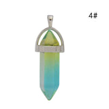 7 Chakra Crystal Hexagon Prism DIY Jewelry Set