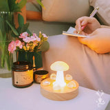 Natural Crystal Mushroom Clean Crystal Lamp For Home Decoration
