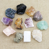Mixed Gemstones Crystal Ore Specimens Stone Charms Home Decoration