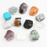 Mixed Gemstones Crystal Ore Specimens Stone Charms Home Decoration