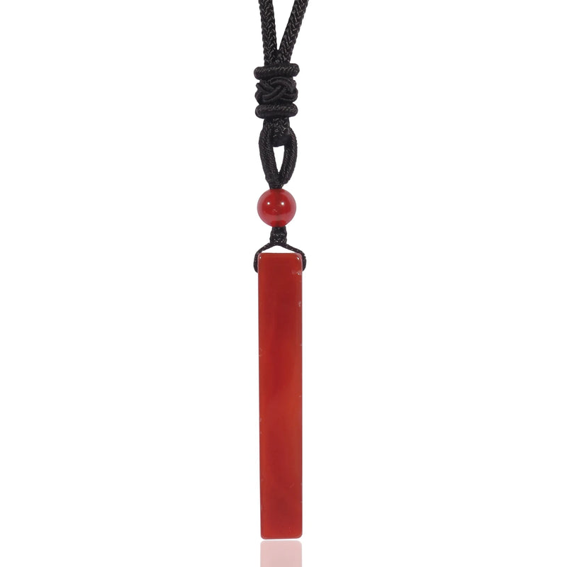 Natural Crystal Quartz Amethyst Good Luck Pendant Charm Healing Necklace