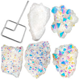 Natural Crystal Raw Healing Stone Electroplate Rock Quartz Rough Specimens