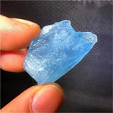 Natural Crystal Raw Ore Ice Species Marine Treasure Raw Stone Carving Material