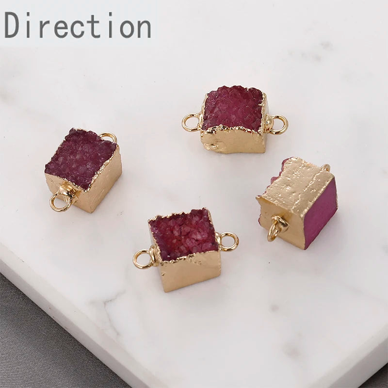 Crystal Rough Stone DIY Jewelry Making Kit