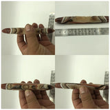 Natural Clear Spruce Agate Eye Stone