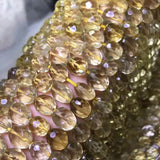 Crystal Stone Loose Beads 10x12mm Faceted for DIY Jewelry Making